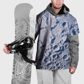 Накидка на куртку 3D с принтом Кратеры на Луне   star dust в Новосибирске, 100% полиэстер |  | Тематика изображения на принте: 