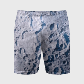 Мужские шорты спортивные с принтом Кратеры на Луне   star dust в Новосибирске,  |  | Тематика изображения на принте: 