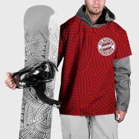 Накидка на куртку 3D с принтом Bayern отпечатки в Тюмени, 100% полиэстер |  | Тематика изображения на принте: 