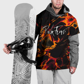 Накидка на куртку 3D с принтом Pink Floyd red lava в Белгороде, 100% полиэстер |  | Тематика изображения на принте: 