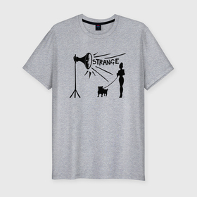 Мужская футболка хлопок Slim с принтом Depeche Mode   Strangelove strange в Кировске, 92% хлопок, 8% лайкра | приталенный силуэт, круглый вырез ворота, длина до линии бедра, короткий рукав | Тематика изображения на принте: 