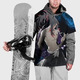 Накидка на куртку 3D с принтом Ёриичи Цугикуни Охотник за демонами в Белгороде, 100% полиэстер |  | Тематика изображения на принте: 