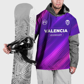 Накидка на куртку 3D с принтом Valencia legendary sport grunge в Санкт-Петербурге, 100% полиэстер |  | Тематика изображения на принте: 