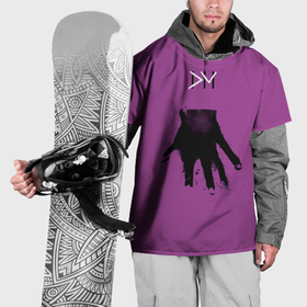 Накидка на куртку 3D с принтом Depeche Mode Ultra в Кировске, 100% полиэстер |  | 
