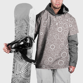 Накидка на куртку 3D с принтом Светлый пыльно розовый паттерн пузырьки в Кировске, 100% полиэстер |  | Тематика изображения на принте: 