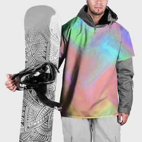 Накидка на куртку 3D с принтом Абстракция смесь красок светлый тай дай в Курске, 100% полиэстер |  | Тематика изображения на принте: 