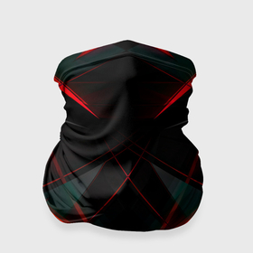 Бандана-труба 3D с принтом Текстура красный хрусталь в Петрозаводске, 100% полиэстер, ткань с особыми свойствами — Activecool | плотность 150‒180 г/м2; хорошо тянется, но сохраняет форму | Тематика изображения на принте: 