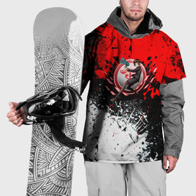 Накидка на куртку 3D с принтом Psychopass anime текстура в Санкт-Петербурге, 100% полиэстер |  | 