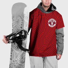 Накидка на куртку 3D с принтом Manchester United отпечатки в Екатеринбурге, 100% полиэстер |  | Тематика изображения на принте: 