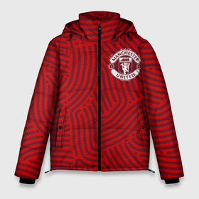 Мужская зимняя куртка 3D с принтом Manchester United отпечатки в Кировске, верх — 100% полиэстер; подкладка — 100% полиэстер; утеплитель — 100% полиэстер | длина ниже бедра, свободный силуэт Оверсайз. Есть воротник-стойка, отстегивающийся капюшон и ветрозащитная планка. 

Боковые карманы с листочкой на кнопках и внутренний карман на молнии. | 