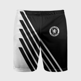 Мужские шорты спортивные с принтом Chelsea football club sport в Курске,  |  | 