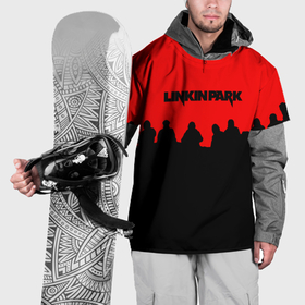Накидка на куртку 3D с принтом Linkin park rock team в Белгороде, 100% полиэстер |  | Тематика изображения на принте: 