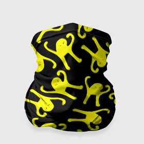 Бандана-труба 3D с принтом Ъуъ съука pattern mem в Тюмени, 100% полиэстер, ткань с особыми свойствами — Activecool | плотность 150‒180 г/м2; хорошо тянется, но сохраняет форму | 