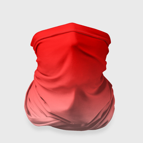 Бандана-труба 3D с принтом Красно белый градиент в Тюмени, 100% полиэстер, ткань с особыми свойствами — Activecool | плотность 150‒180 г/м2; хорошо тянется, но сохраняет форму | 