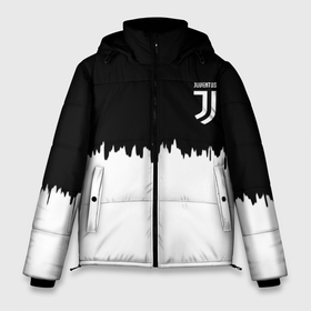 Мужская зимняя куртка 3D с принтом Juventus белый огонь текстура в Екатеринбурге, верх — 100% полиэстер; подкладка — 100% полиэстер; утеплитель — 100% полиэстер | длина ниже бедра, свободный силуэт Оверсайз. Есть воротник-стойка, отстегивающийся капюшон и ветрозащитная планка. 

Боковые карманы с листочкой на кнопках и внутренний карман на молнии. | 