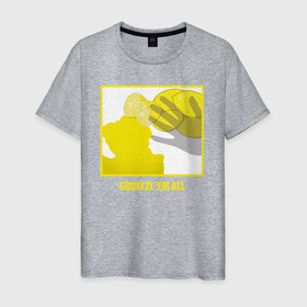 Мужская футболка хлопок с принтом Squeeze em all в Тюмени, 100% хлопок | прямой крой, круглый вырез горловины, длина до линии бедер, слегка спущенное плечо. | 