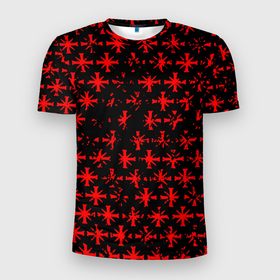 Мужская футболка 3D Slim с принтом Farcry текстура юбисофт гейм в Екатеринбурге, 100% полиэстер с улучшенными характеристиками | приталенный силуэт, круглая горловина, широкие плечи, сужается к линии бедра | 