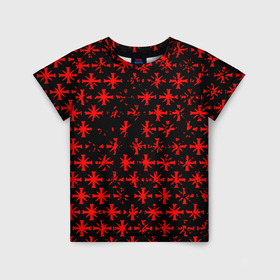 Детская футболка 3D с принтом Farcry текстура юбисофт гейм в Тюмени, 100% гипоаллергенный полиэфир | прямой крой, круглый вырез горловины, длина до линии бедер, чуть спущенное плечо, ткань немного тянется | Тематика изображения на принте: 