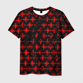 Мужская футболка 3D с принтом Farcry текстура юбисофт гейм , 100% полиэфир | прямой крой, круглый вырез горловины, длина до линии бедер | 