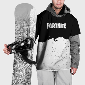 Накидка на куртку 3D с принтом Fortnite тёмная ночь в Кировске, 100% полиэстер |  | 