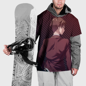 Накидка на куртку 3D с принтом Киётака Аянокоджи из Класса превосходства в Петрозаводске, 100% полиэстер |  | 