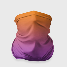 Бандана-труба 3D с принтом Градиент оранжево фиолетовый в Кировске, 100% полиэстер, ткань с особыми свойствами — Activecool | плотность 150‒180 г/м2; хорошо тянется, но сохраняет форму | 