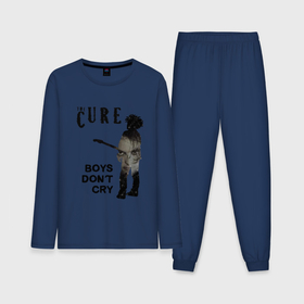 Мужская пижама с лонгсливом хлопок с принтом The Cure   boys dont cry в Екатеринбурге,  |  | 