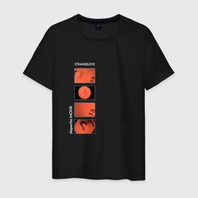 Мужская футболка хлопок с принтом Depeche Mode    Strangelove в Кировске, 100% хлопок | прямой крой, круглый вырез горловины, длина до линии бедер, слегка спущенное плечо. | Тематика изображения на принте: 