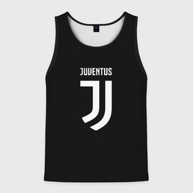 Мужская майка 3D с принтом Juventus sport fc белое лого в Кировске, 100% полиэстер | круглая горловина, приталенный силуэт, длина до линии бедра. Пройма и горловина окантованы тонкой бейкой | Тематика изображения на принте: 