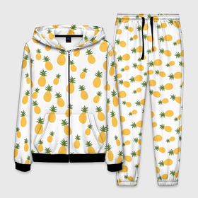 Мужской костюм 3D Ананасовый узор: в Ухте, 100% полиэстер | Манжеты и пояс оформлены тканевой резинкой, двухслойный капюшон со шнурком для регулировки, карманы спереди |