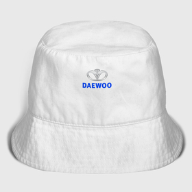 Мужская панама хлопок с принтом Daewoo sport auto logo ,  |  | Тематика изображения на принте: 