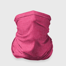 Бандана-труба 3D с принтом Текстура однотонный розовый Барби в Екатеринбурге, 100% полиэстер, ткань с особыми свойствами — Activecool | плотность 150‒180 г/м2; хорошо тянется, но сохраняет форму | 