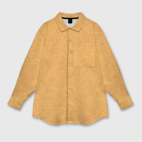 Мужская рубашка oversize 3D с принтом Текстура однотонная тёмно жёлтый золотой в Новосибирске,  |  | 