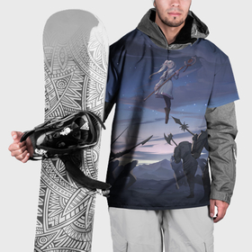 Накидка на куртку 3D с принтом Sousou no Frieren Фрирен battle в Тюмени, 100% полиэстер |  | Тематика изображения на принте: 