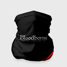 Бандана-труба 3D с принтом Bloodborne souls краски , 100% полиэстер, ткань с особыми свойствами — Activecool | плотность 150‒180 г/м2; хорошо тянется, но сохраняет форму | 