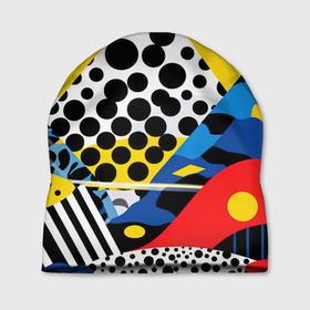 Шапка 3D с принтом Путь в неизведанное в городе Новоалтайск, 100% полиэстер | универсальный размер, печать по всей поверхности изделия | 