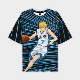 Мужская футболка oversize 3D с принтом Рёта Кисэ из Баскетбола Куроко в Курске,  |  | 
