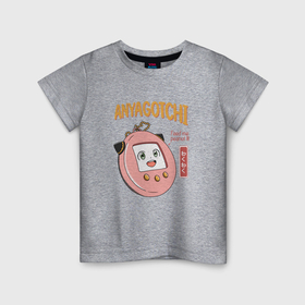 Детская футболка хлопок с принтом Анягочи Семья шпиона в Петрозаводске, 100% хлопок | круглый вырез горловины, полуприлегающий силуэт, длина до линии бедер | 