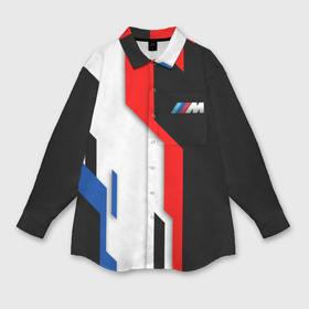 Мужская рубашка oversize 3D с принтом BMW   униформа ,  |  | 