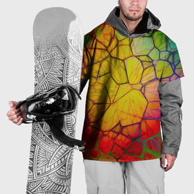 Накидка на куртку 3D с принтом Bright abstraction в Белгороде, 100% полиэстер |  | 