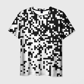 Мужская футболка 3D с принтом Камуфляж городской , 100% полиэфир | прямой крой, круглый вырез горловины, длина до линии бедер | 