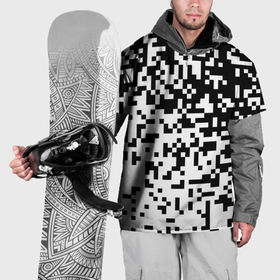 Накидка на куртку 3D с принтом Камуфляж городской в Санкт-Петербурге, 100% полиэстер |  | 
