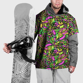 Накидка на куртку 3D с принтом Exotic pattern в Кировске, 100% полиэстер |  | 