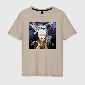 Мужская футболка хлопок Oversize с принтом Korn   See You on the Other Side в Белгороде, 100% хлопок | свободный крой, круглый ворот, “спинка” длиннее передней части | Тематика изображения на принте: 