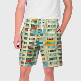 Мужские шорты 3D с принтом Яркая панелька в Тюмени,  полиэстер 100% | прямой крой, два кармана без застежек по бокам. Мягкая трикотажная резинка на поясе, внутри которой широкие завязки. Длина чуть выше колен | 