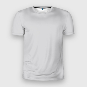 Мужская футболка 3D Slim с принтом Однотонный  облачный светло серый пантон 13 4108 в Белгороде, 100% полиэстер с улучшенными характеристиками | приталенный силуэт, круглая горловина, широкие плечи, сужается к линии бедра | Тематика изображения на принте: 