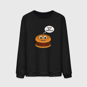 Мужской свитшот хлопок с принтом Fat burger , 100% хлопок |  | Тематика изображения на принте: 