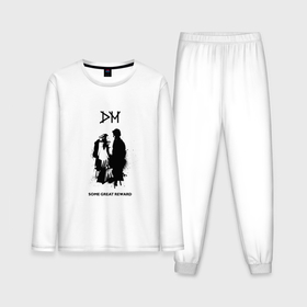 Мужская пижама с лонгсливом хлопок с принтом Depeche Mode   some great reward box в Тюмени,  |  | Тематика изображения на принте: 