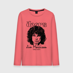 Мужской лонгслив хлопок с принтом The Doors Jim Morrison в Курске, 100% хлопок |  | Тематика изображения на принте: 