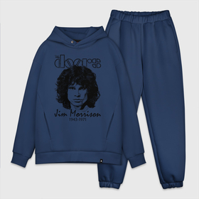 Мужской костюм oversize хлопок с принтом The Doors Jim Morrison в Петрозаводске,  |  | 